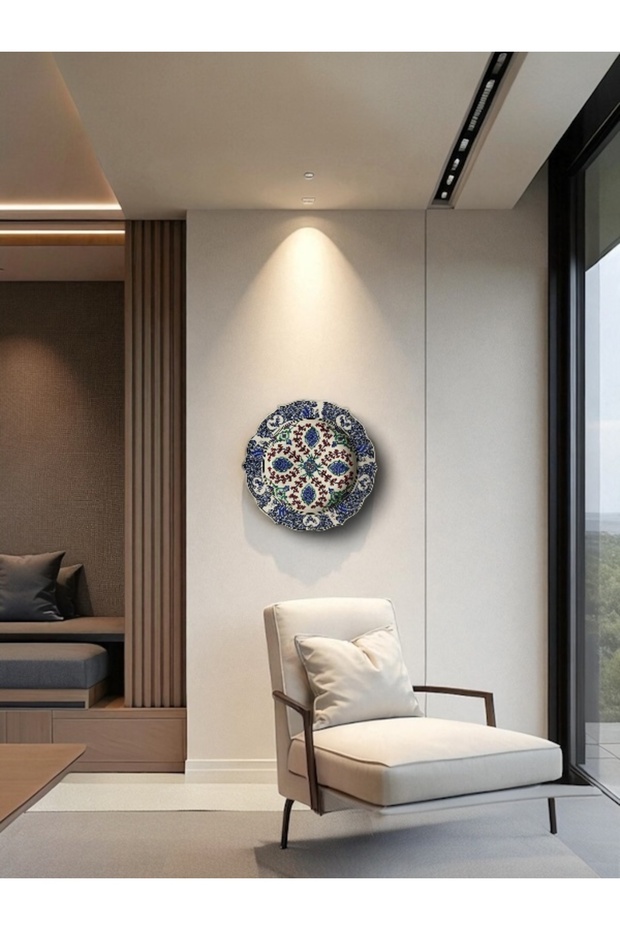 İznik Çini Tabak - 3