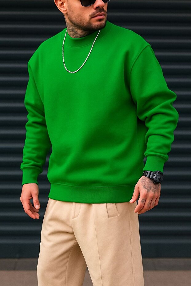 3 Yarn Combed Cotton Unisex Sweatshirt