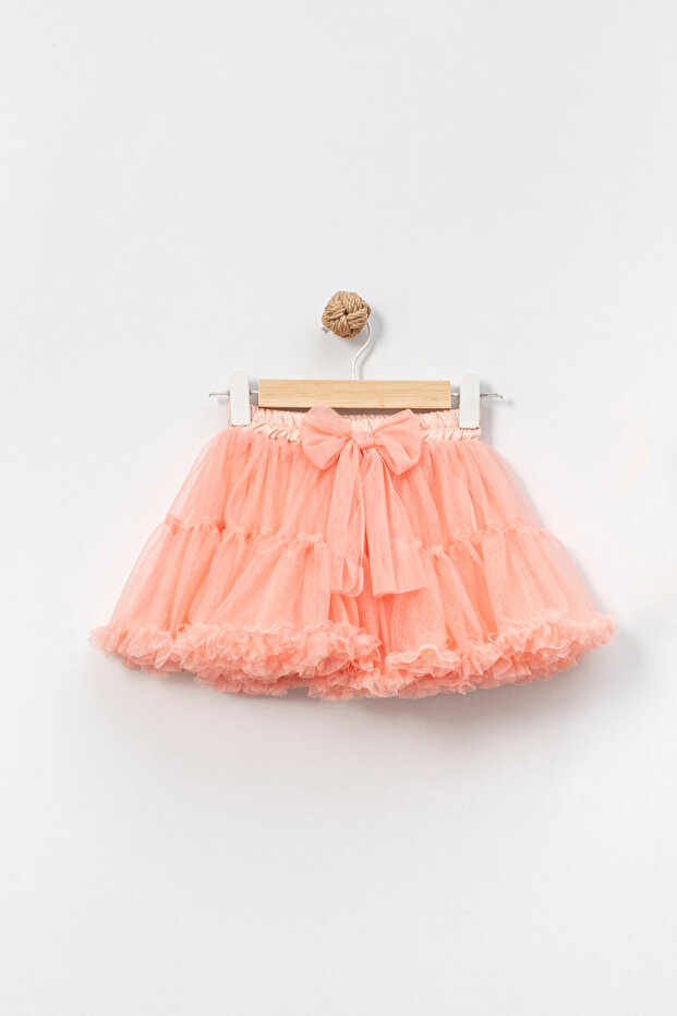 Riffy Lined Tutu-Carnival-Party Skirt with Bow Detail
