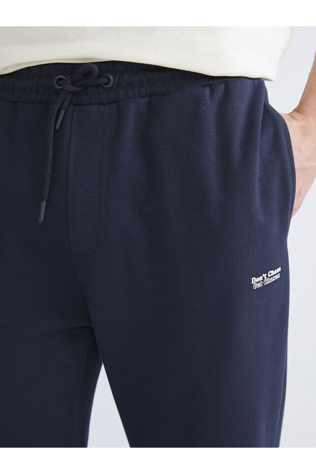 XSIDELacivert Standart Kalıp Erkek Jogger Eşofman Altı - 6