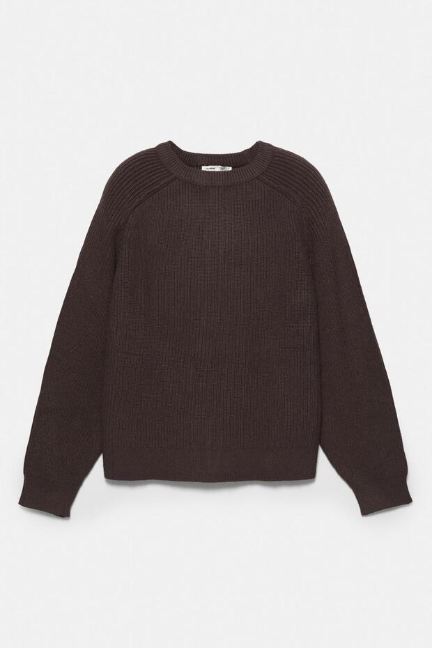 Fitilli örgü kazak - 6