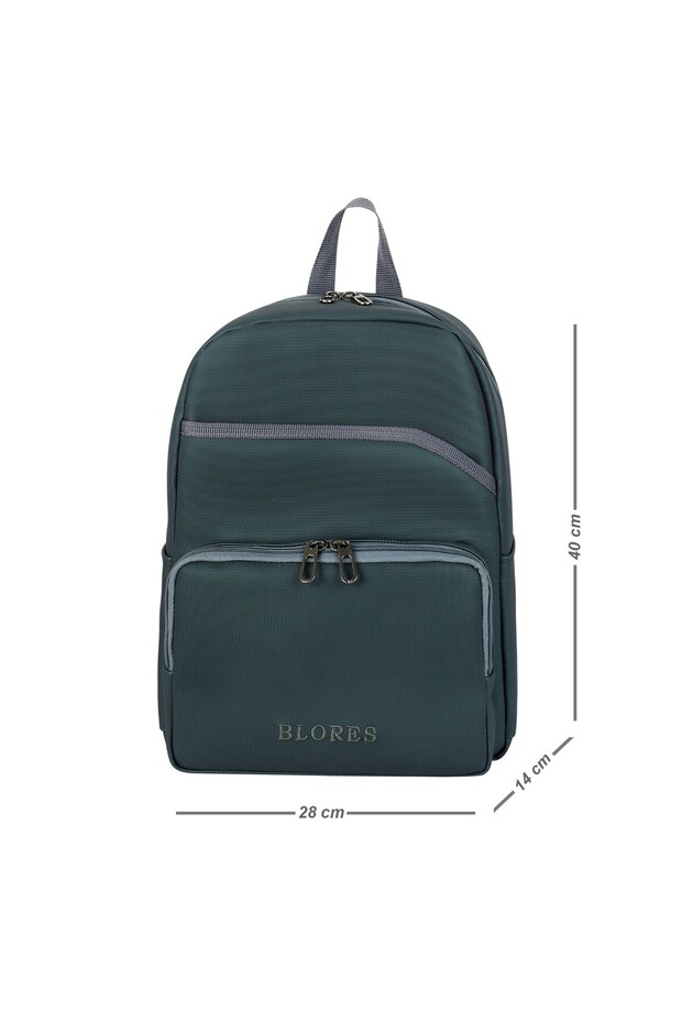 Artificial Leather Stylish Design Backpack with Laptop Compartment