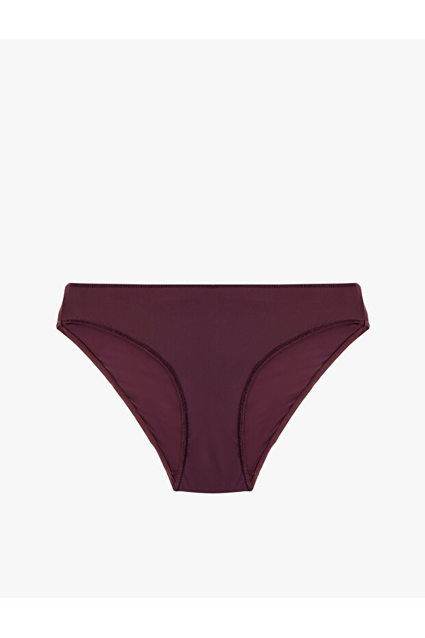 Comfortable Fit Basic Brazilian Panties - 1