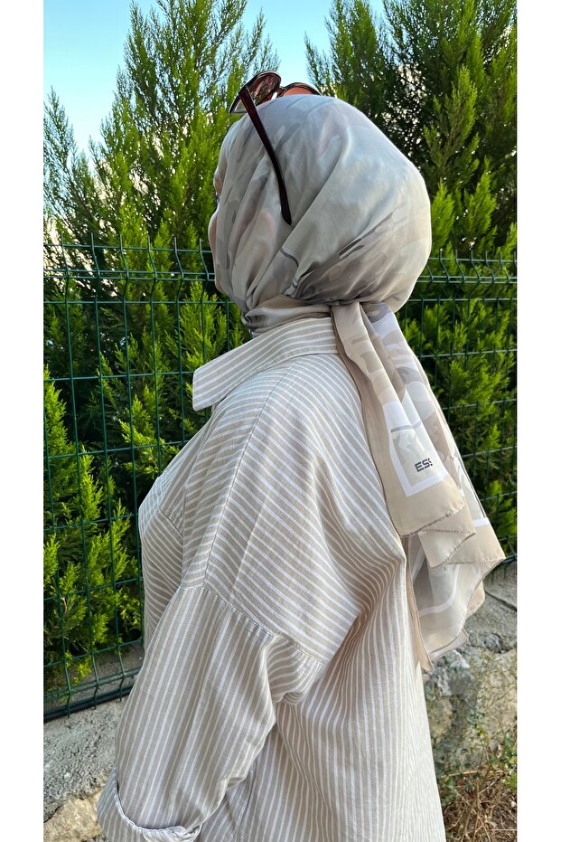 Gül Desen Soft Şal - 4