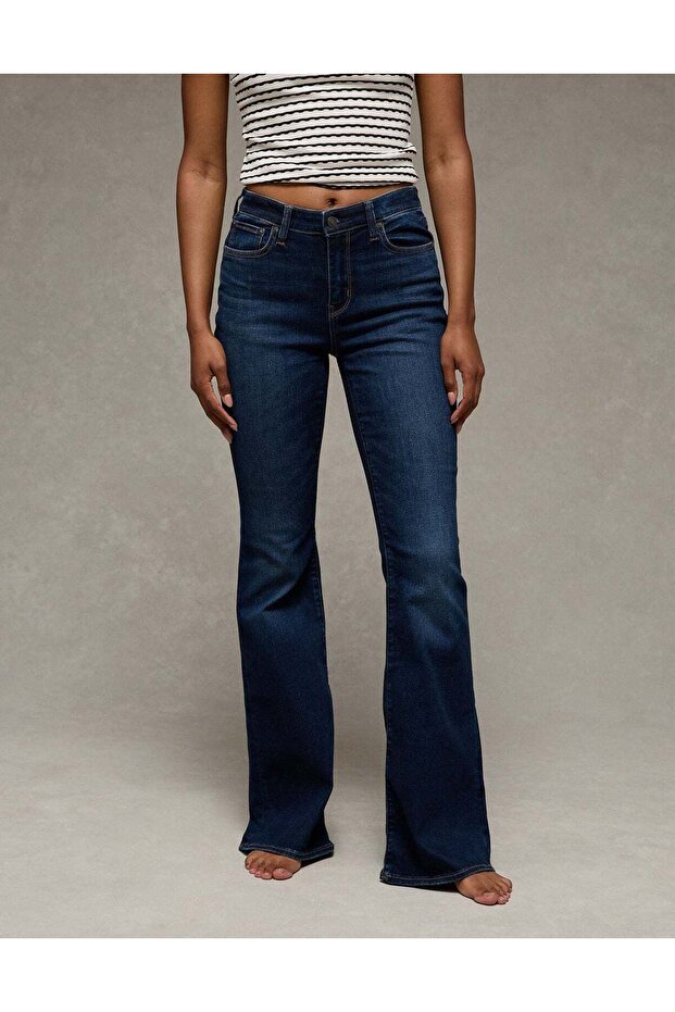 AE Next Level Super High-Waisted Flare Jean