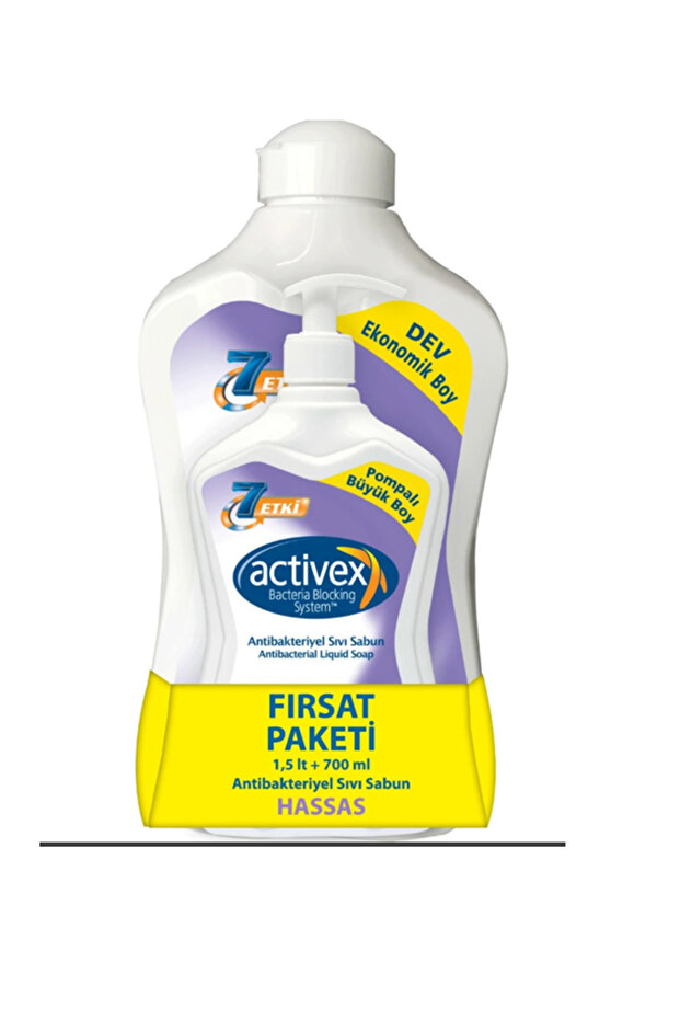 Sıvı Sabun Hassas 1 LT & 700 ml Fırsat Paketi - 1