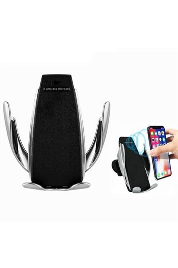 Sensörlü Wireless Şarjlı Telefon Tutacağı - 1