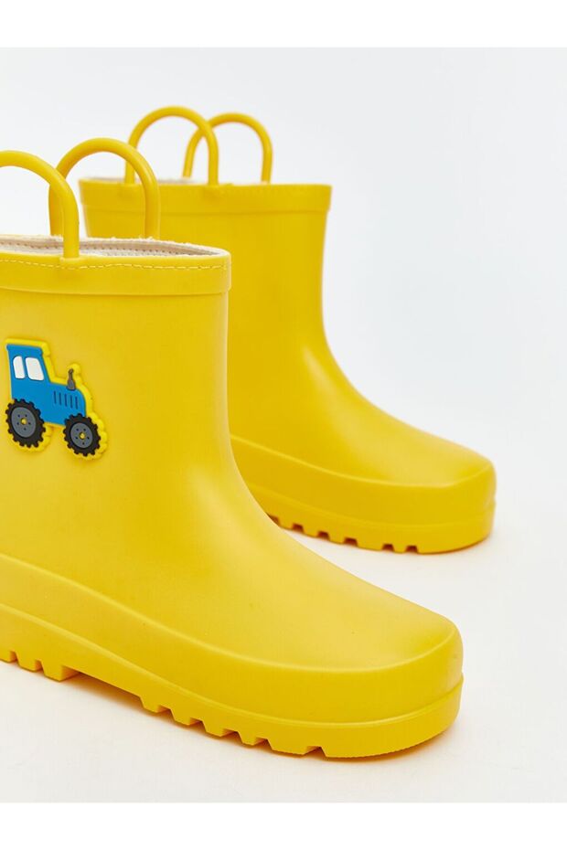 LCW STEPS Traktör Baskılı Erkek Bebek Yağmur Botu - 3