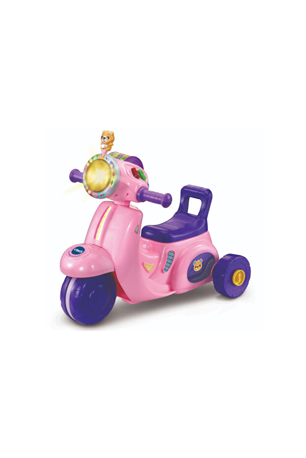 2-in-1 Ride & Balance Scooter VT80-572353, Pink - 59 x 37 x 54 cm, Age 1–3