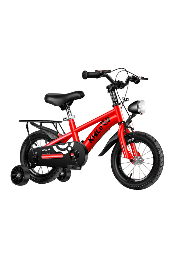 18 Inch Kids Bike, with Flashing Wheels and Headlight, Bicycle for Kids 6-12 Years Boys and Girls