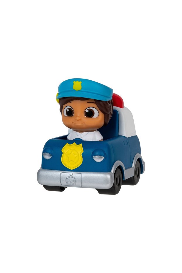 CoComelon Mini Vehicle Police Nina CMW0448 – Free-Wheeling Collectible Toy (2+ yrs)