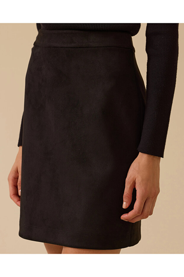 Mini Süet Etek - 5