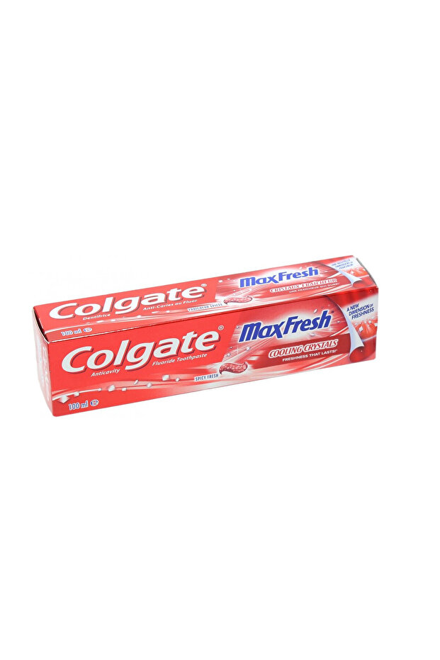 MaxFresh Spicy Fresh Toothpaste with Cooling Crystals, 100 ml