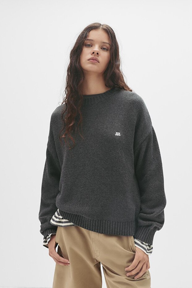 Fitilli örgü kazak - 4