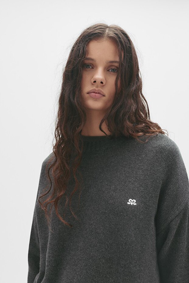 Fitilli örgü kazak - 3