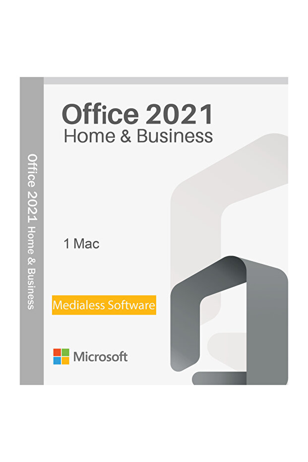 Office 2021 Home and Business, MacOS, 64 bit, Multilanguage, Bind, Medialess - 1