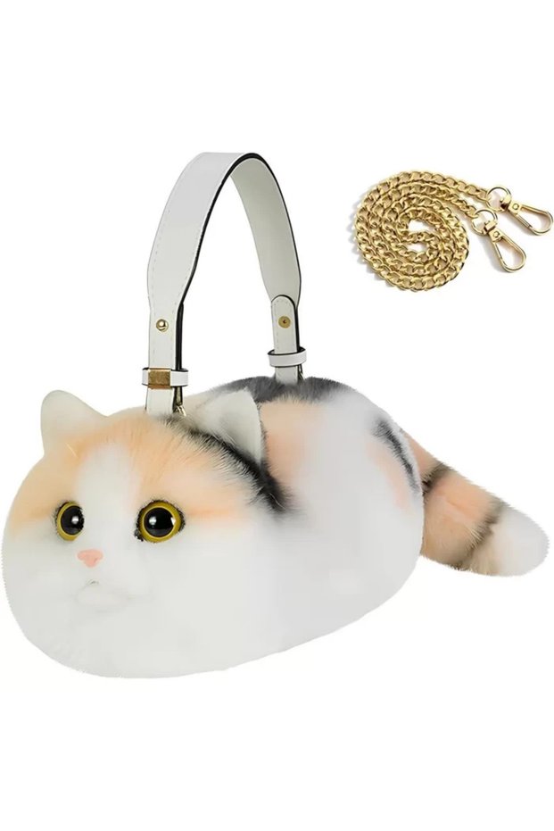 B&D Cat Handbag Yellow