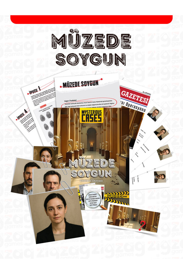 Detective Case Solving Game |   4 Different Cases |   Single Package |   Murder Investigation and Case Resolution Game - 2