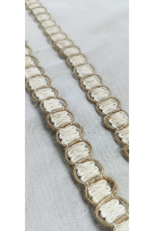 KREM ARA HASIR ÖRME ŞERİT - 1