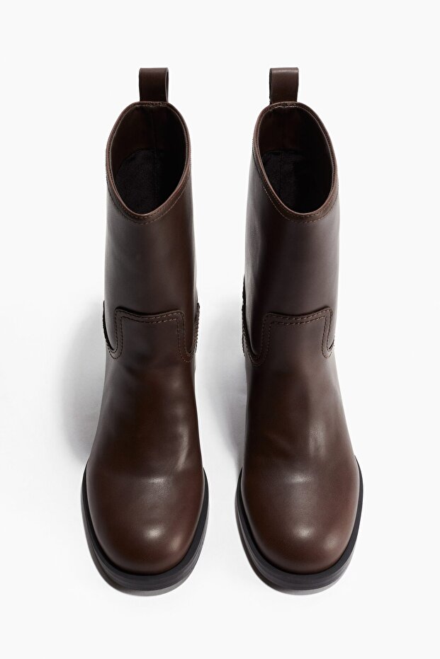 Blok Topuklu Bot - 3