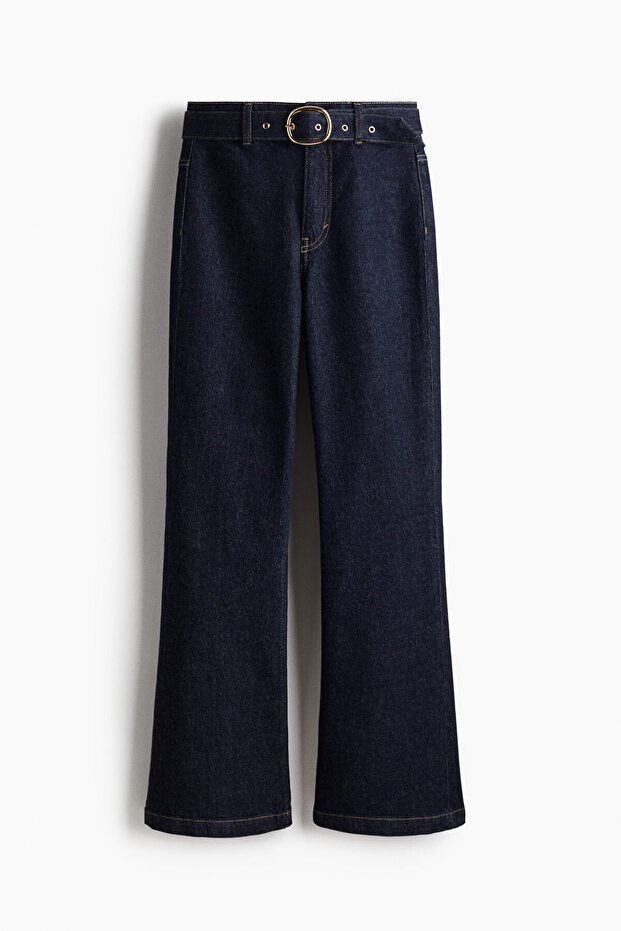 Flared High Jeans - 1