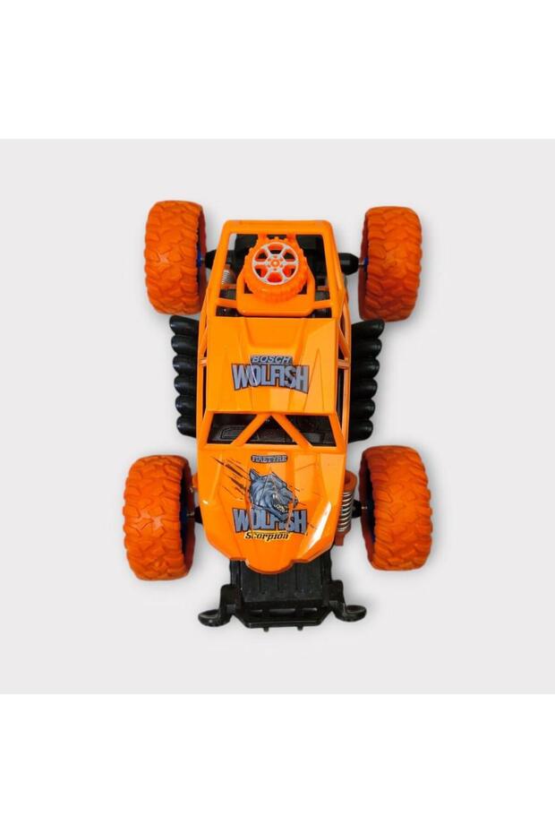 سيارة تحقق دروب كروس باجي 14 سم - برتقالي (ليسينيا) - 4