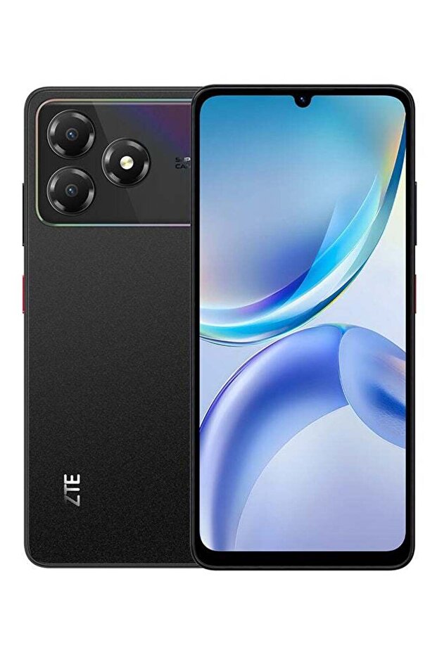 هاتف Blade A36 ثنائي الشريحة بلون Nebula Black، ذاكرة 4GB+8GB RAM و128GB 4G - إصدار الشرق الأوسط