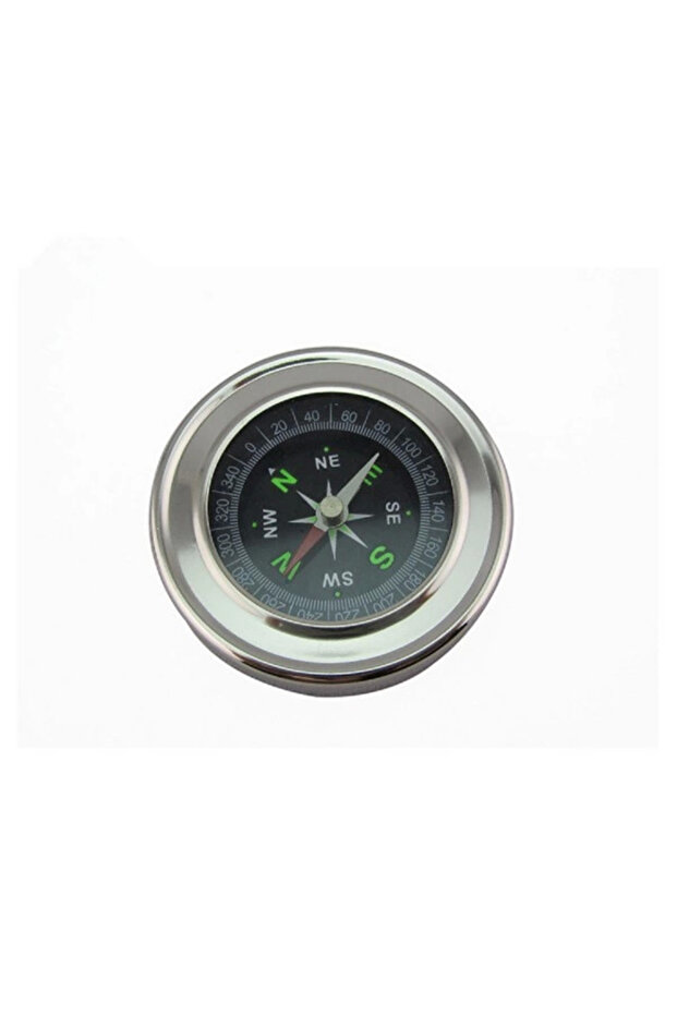 Nikula-Round Metal Case Durable Compass 80mm ()