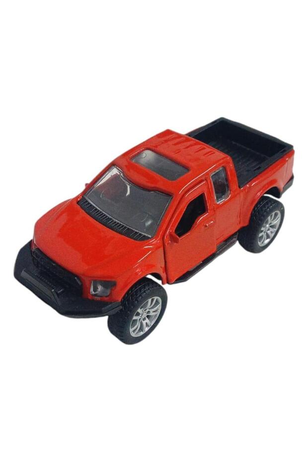 Pull and Drop Metal Off-Road Vehicle 13 cm - Red (Lisinya)
