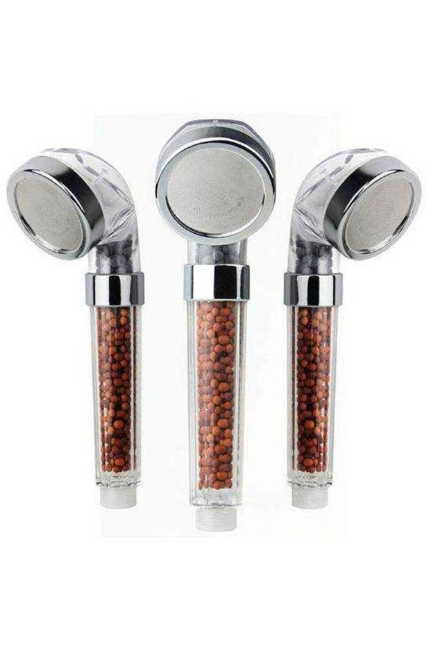 Natural Mineral and Water-Saving Shower Head ()