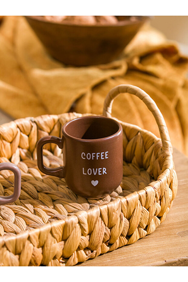 Create Your Style from Uzg Store |   Text Printed Ceramic Mug Set of 2 - 3