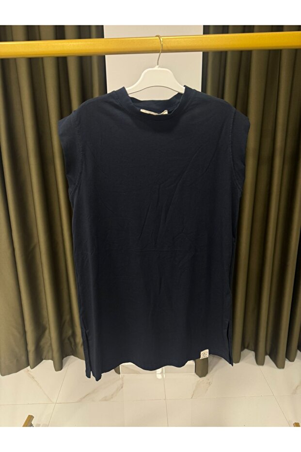 Kadın Basic Kolsuz T-shirt 30725 - 1