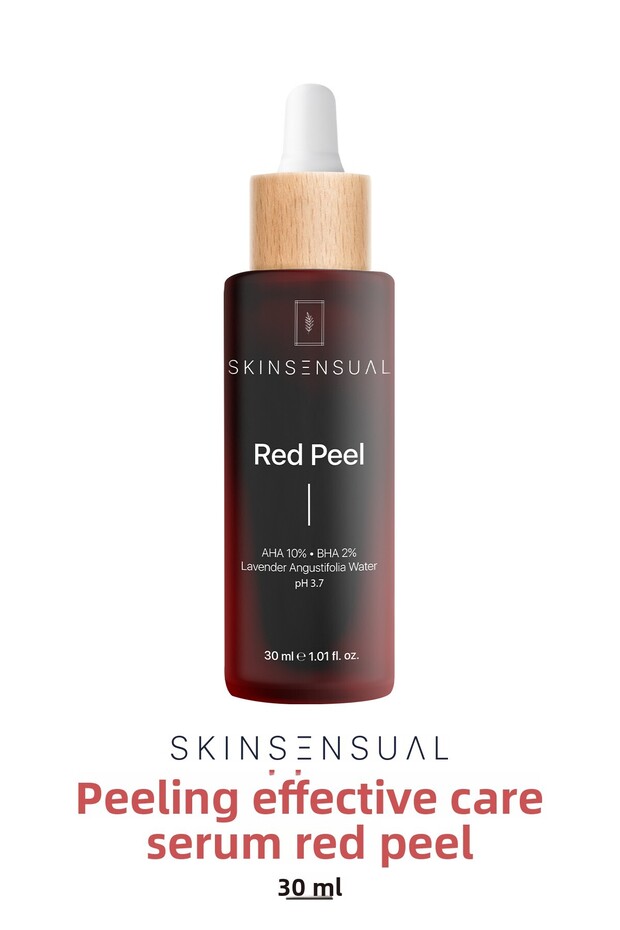 Red Peel (Aha 10%, Bha 2%) Revitalizing and Skin Tone Equalizing Red Peeling Serum
