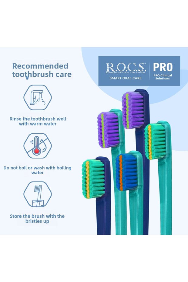 Pro Brackets&ortho Soft Toothbrush Green - 6