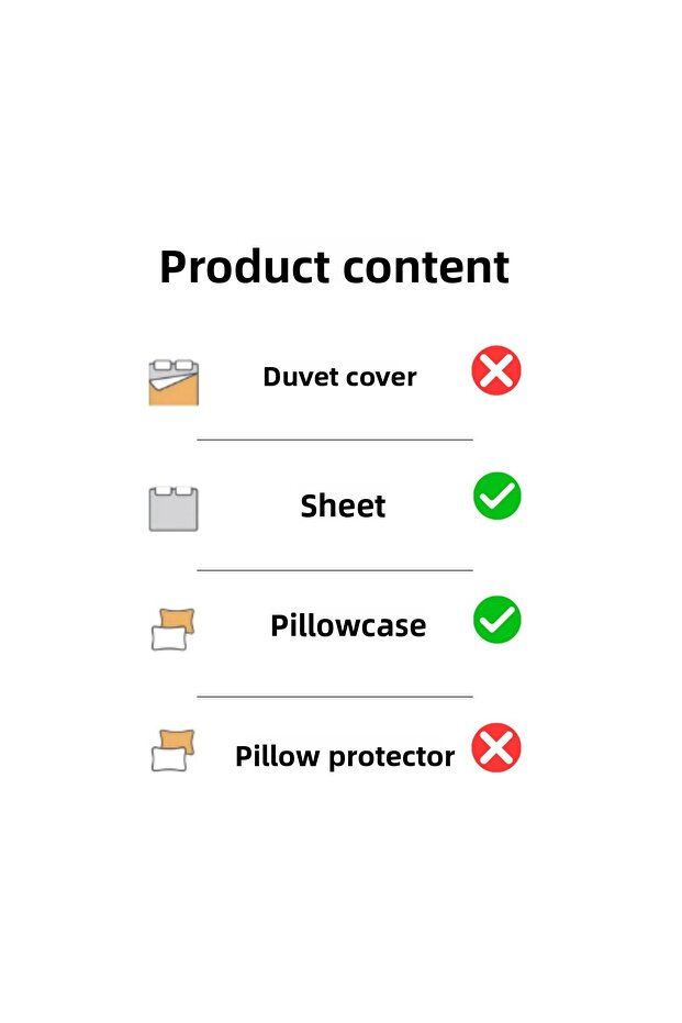 Square Patterned Double & King Size Fitted Sheet Set |   Cotton & Soft - 4