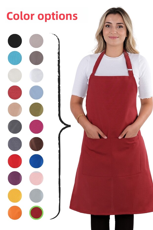 مريلة مطبخ بسيطة قابلة للتعديل - 3