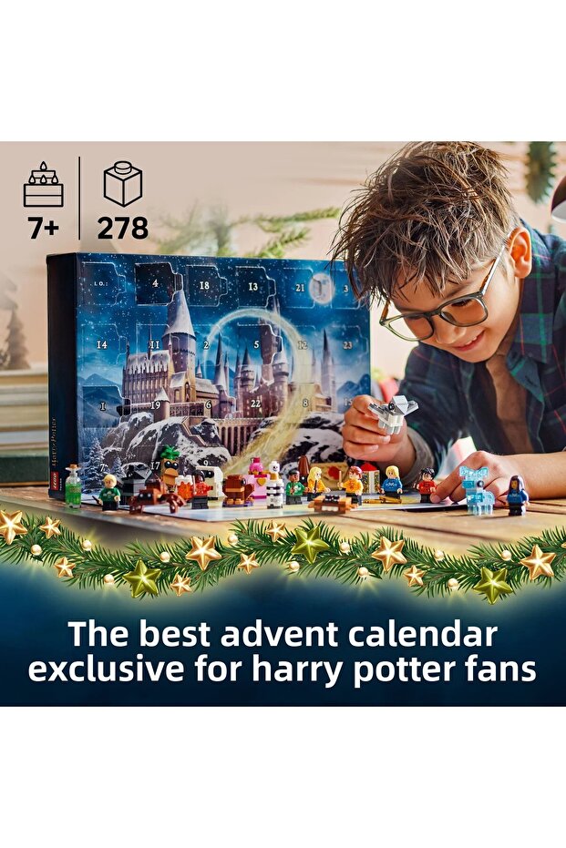 ®   Harry Potter ™   2025 New Year Calendar 76456 - Countdown to New Year Set for Children 7+ (278P) - 5