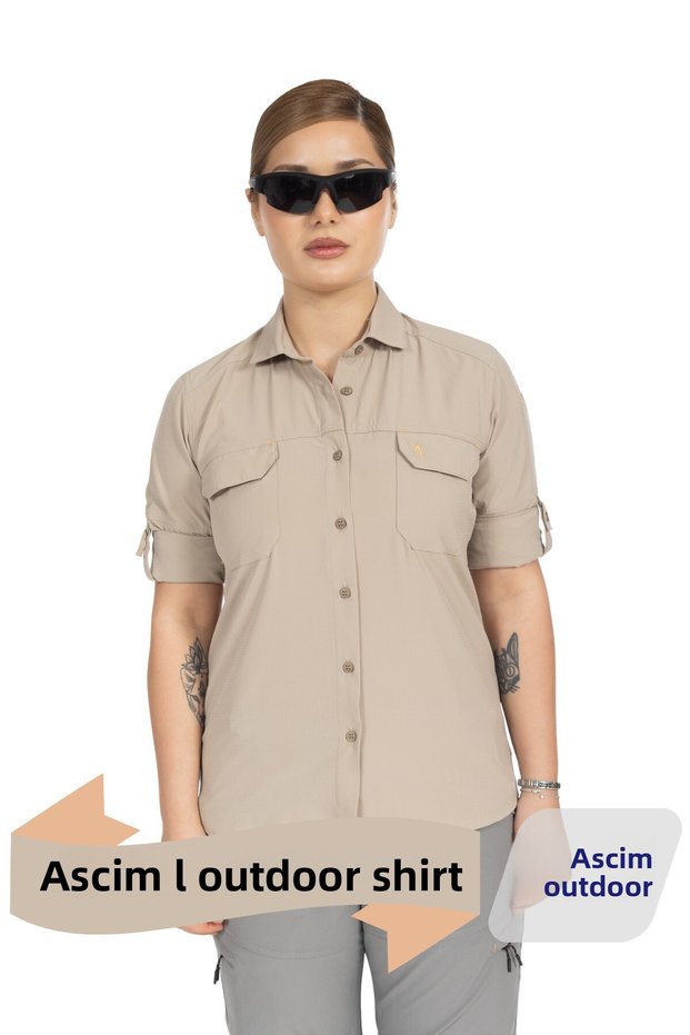 Ascim Outdoor Women's Shirt | Beige