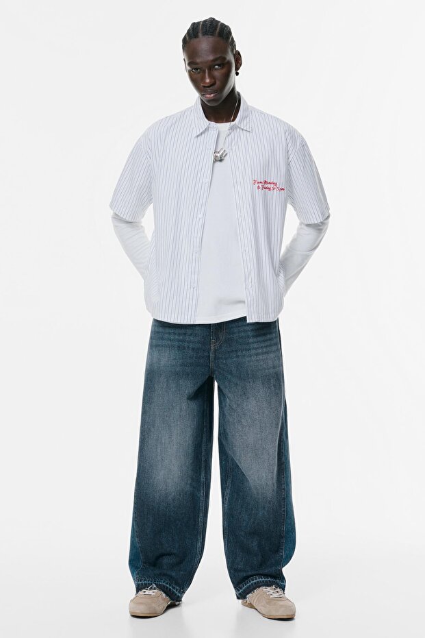 Super baggy panelli jean - 1