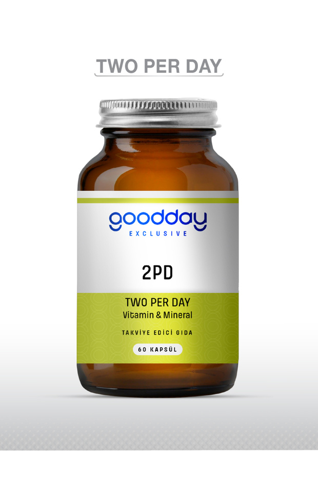 2pd Two Per Day Multi Vitamin 60 Kapsül 29 Etken Madde - 1