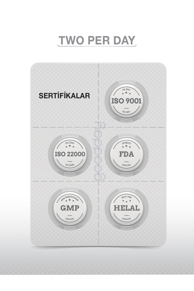 2pd Two Per Day Multi Vitamin 60 Kapsül 29 Etken Madde - 6