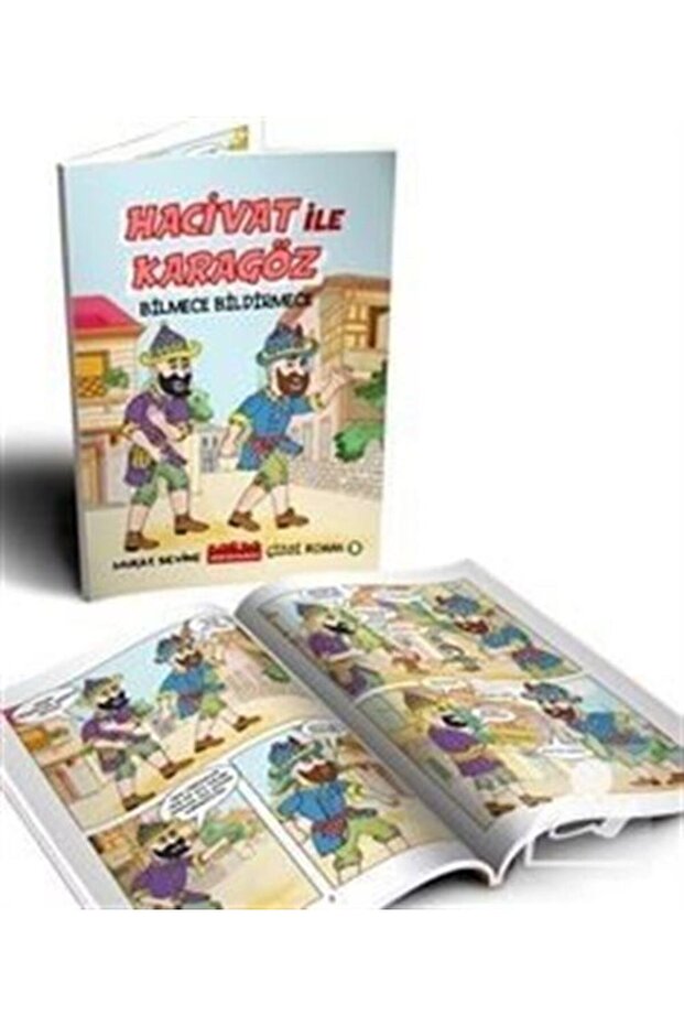 Hacivat ile Karagöz Bilmece Bildirmece (Çizgi Roman)