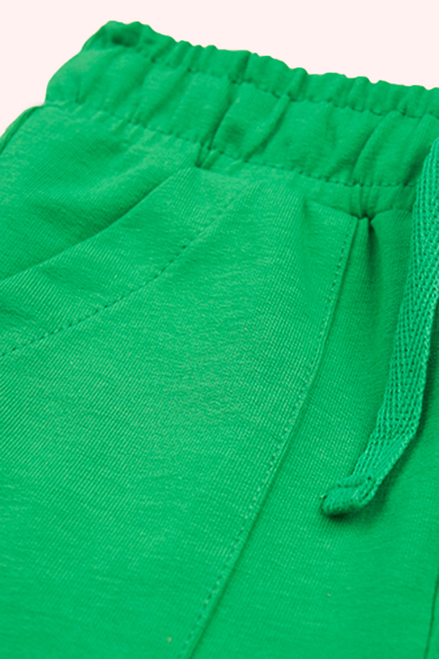 Erkek Bebek Örme Yeşil Şort - 2