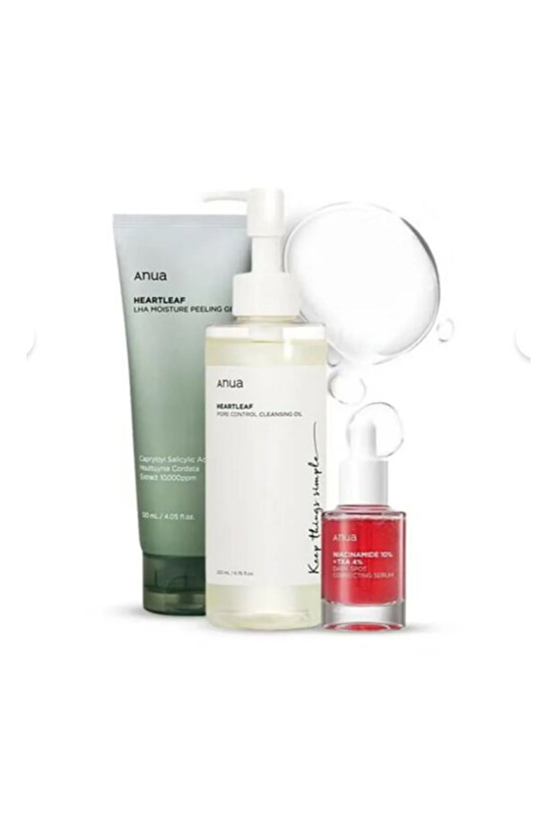 Heartleaf Lha Moisture Peeling Gel 120ml + Heartleaf Pore Control Cleansing Oil + 10