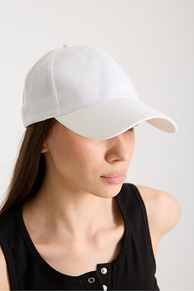 قبعة بيسبول أساسية للجنسين قابلة للتعديل مع شريط فيلكرو في الخلف - 2