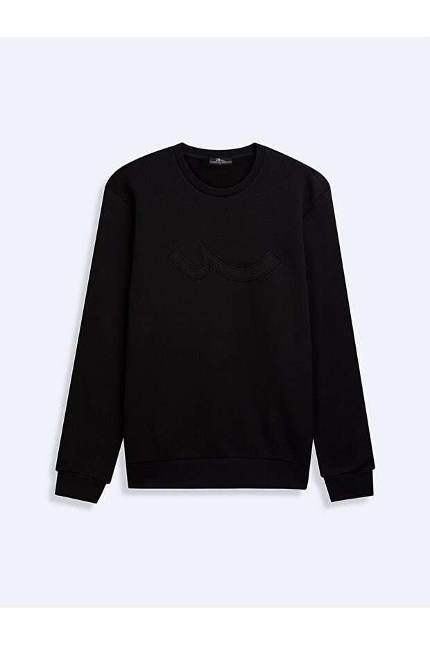 Siyah Sweatshırt - 2