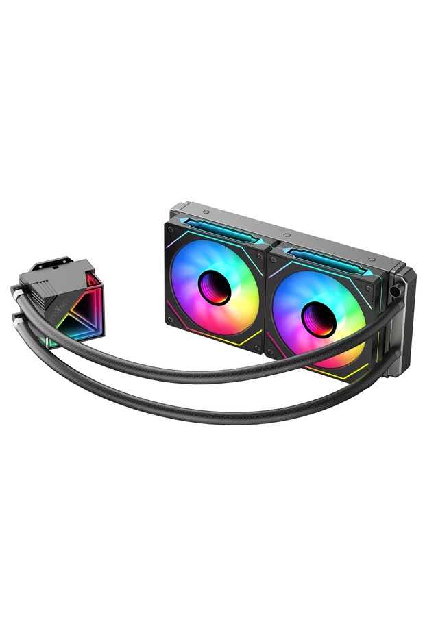 Lugis Jdc240 Argb 240mm Liquid Processor Cooler Am5 and Lga1700 Compatible - 1
