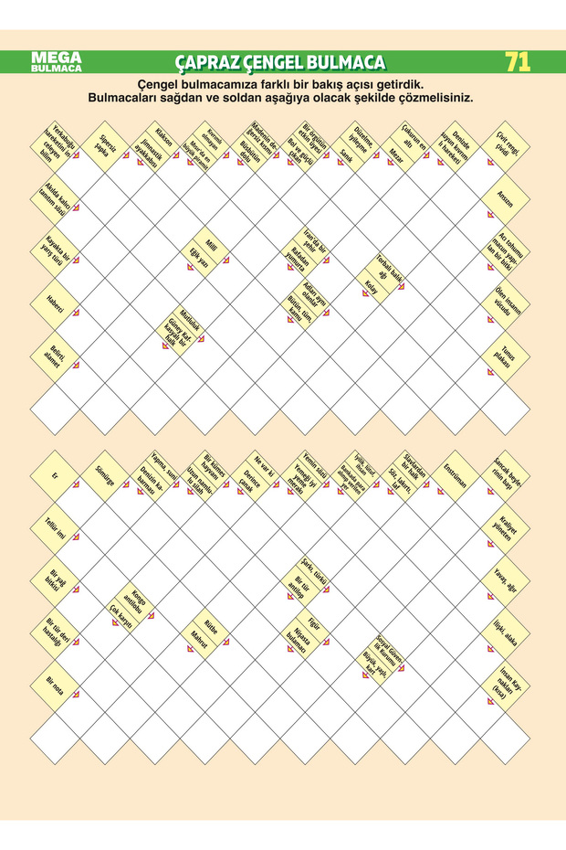 Mega Çengel Bulmaca 022 - 5
