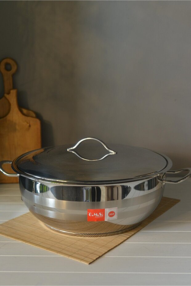 2006 36cm Çelık Tencere - 3