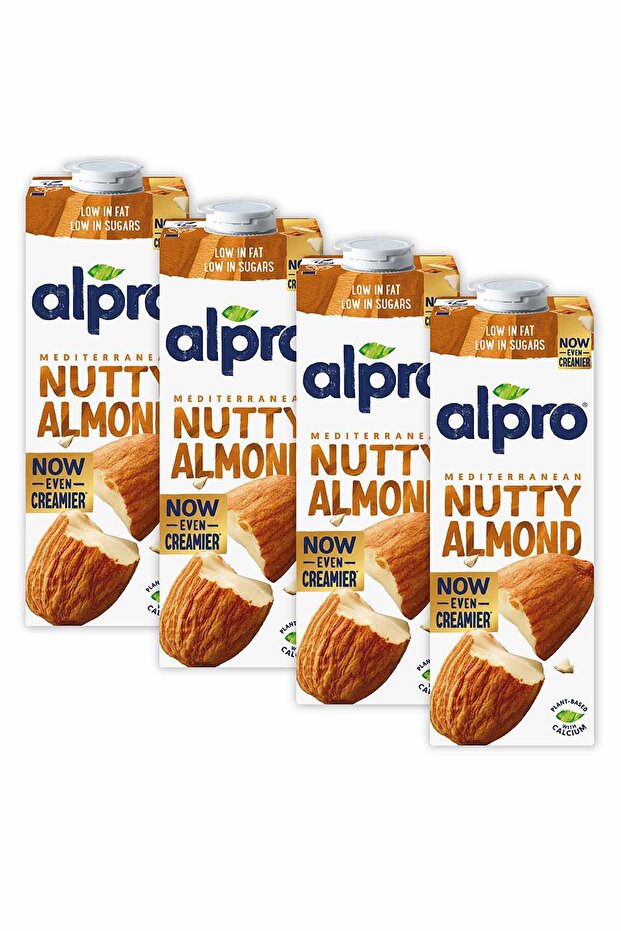 Badem Sütü 4x1 L Vegan Laktozsuz Bitkisel Bazlı - 2